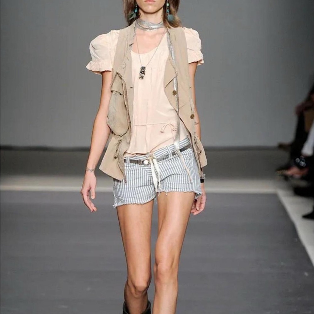 Runway SS 2010 Isabel marant striped shorts